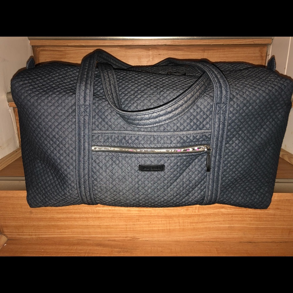 Vera Bradley Large Denim Duffel